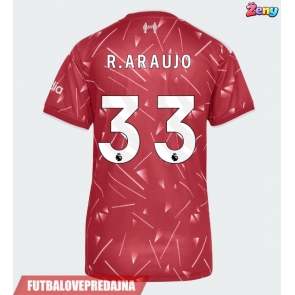 Lacne Ženy Futbalové dres Liverpool Ronald Araujo #33 2026-27 Krátky Rukáv - Domáci